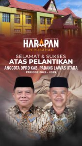 Read more about the article Hamsiruddin Siregar: Selamat! Semoga DPRD Paluta Bekerja Sesuai Harapan Masyarakat