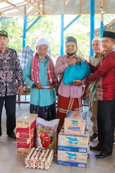 Tim Pemenangan Hamsiruddin Salurkan Bantuan Musibah Kebakaran di Ponpes Darul Hasan