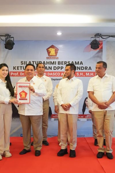 Gerindra Beri Mandat Hamsiruddin Siregar Urus Pemenangan Pilkada di Tabagsel 