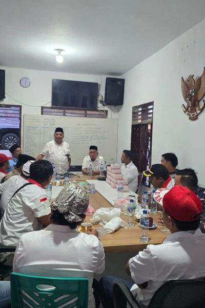 DPC Gerindra Paluta Gelar Konsolidasi Partai Menangkan Paslon HARAPAN