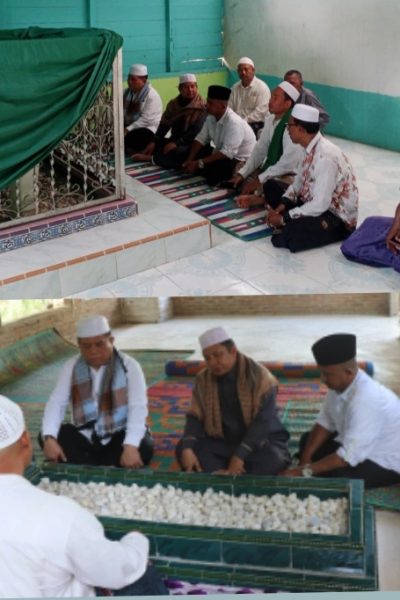 Pasangan HARAPAN Ziarah ke Makam Ulama Kharismatik Paluta