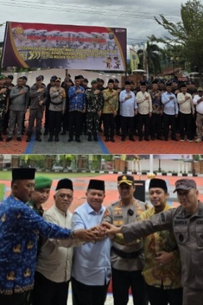 Hadiri Sispamkota, Hamsiruddin Siregar RCM, Harap Tidak Ada Terjadi Kecurangan Pilkada Paluta 2024