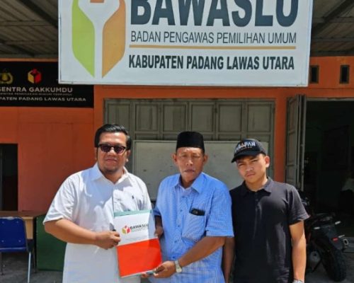 Kuasa Hukum HARAPAN Kembali Laporkan Dugaan Pelanggaran Pemilu ke Bawaslu Paluta